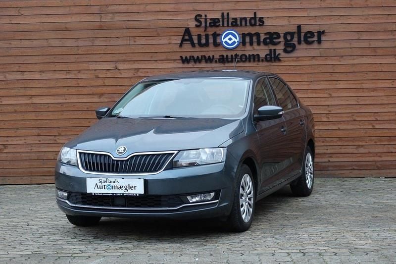 Gråmetal Brugt 2018 Skoda Rapid Ambition Hatchback | 95.000 kr. (God pris) - Billede 1/4