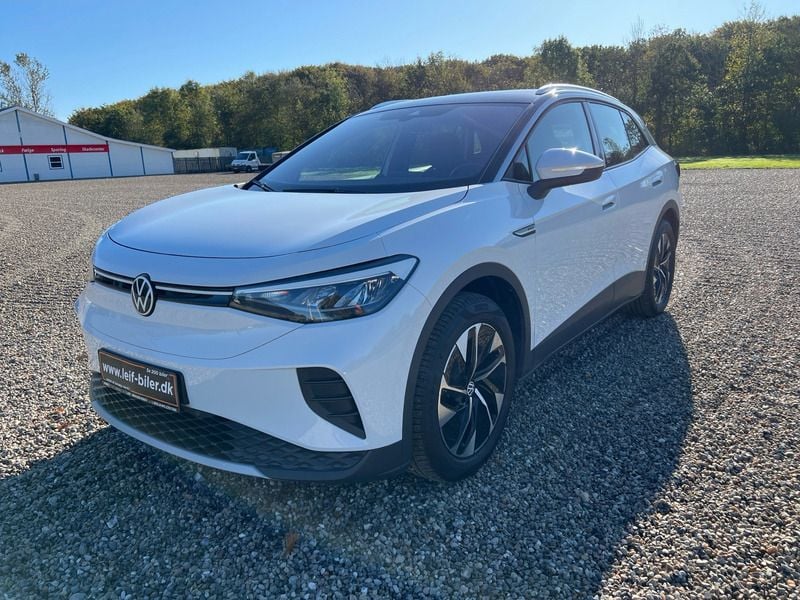 Hvid / sort Brugt 2022 VW ID.4 Pro SUV | 269.900 kr. (Lidt for dyr) - Billede 1/4