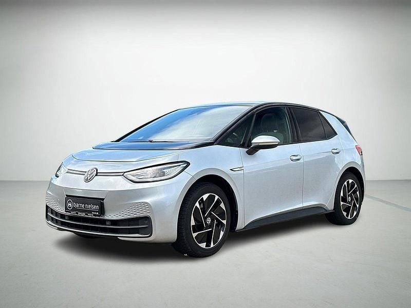 Sølvmetal Brugt 2021 VW ID.3 Hatchback | 157.400 kr. (God pris) - Billede 1/4