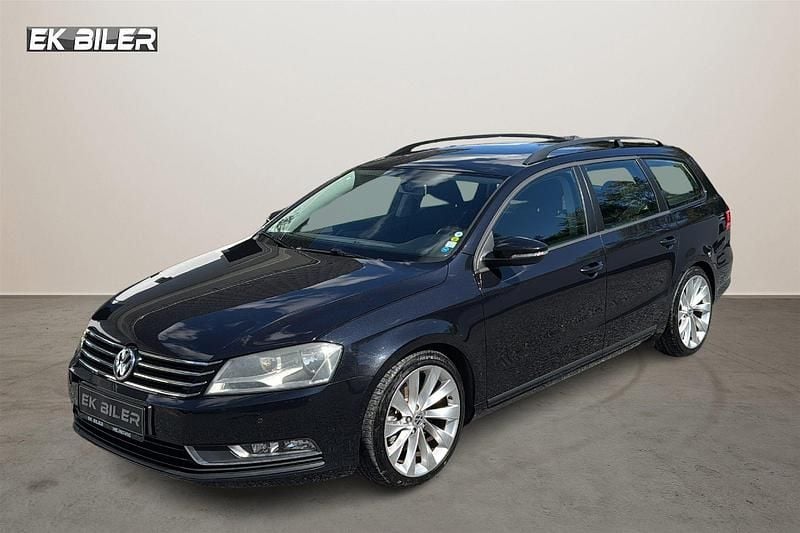 Sort Brugt 2011 VW Passat Comfortline Stationcar | 52.900 kr. (God pris) - Billede 1/4