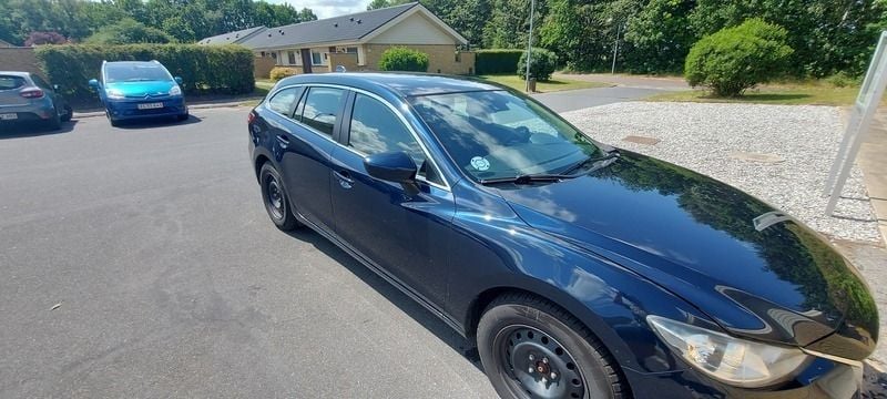 Blå Brugt 2015 Mazda 6 Core Stationcar | 105.100 kr. (God pris) - Billede 1/6