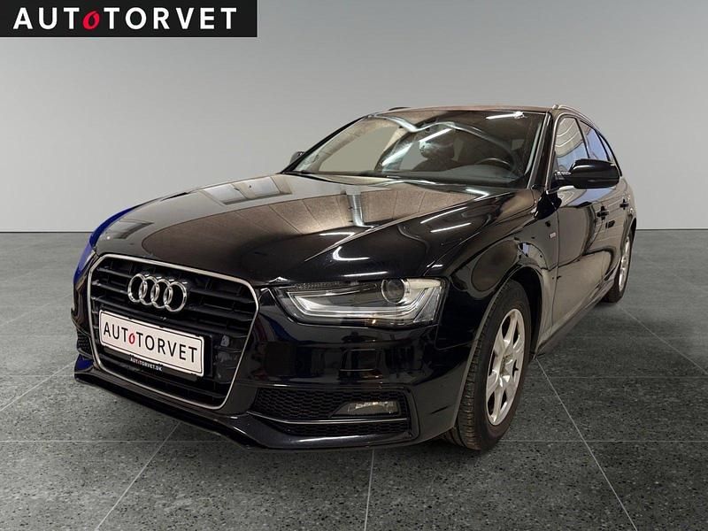 Sort Brugt 2014 Audi A4 S-Line Stationcar | 89.700 kr. (Super pris) - Billede 1/4