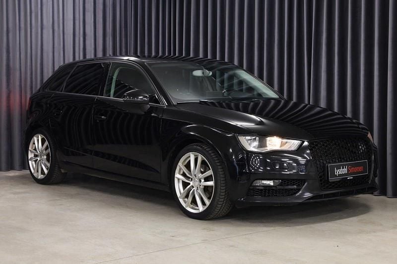 Sortmetal Brugt 2015 Audi A3 Sportback Ambiente Hatchback | 89.900 kr. (Fair pris) - Billede 1/4