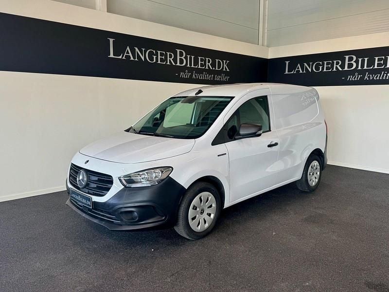 Hvid Brugt 2024 Mercedes eCitan Van | 149.500 kr. - Billede 1/4