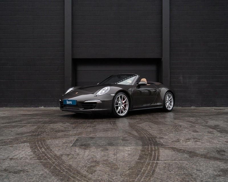 Brunmetal Brugt 2015 Porsche 911 Carrera 4S Cabriolet Cabriolet | 10.586 kr. - Billede 1/4
