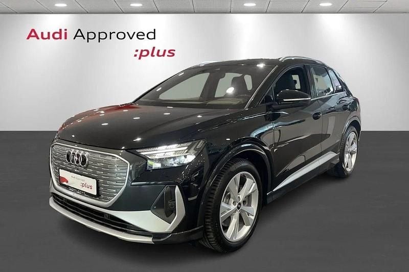 Blå Brugt 2024 Audi Q4 e-tron Advanced SUV | 444.900 kr. - Billede 1/4