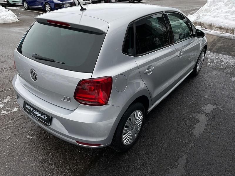 Brugt VW Polo Comfortline 90 HK (66 kW) 2015 Sølvmetal Hatchback
