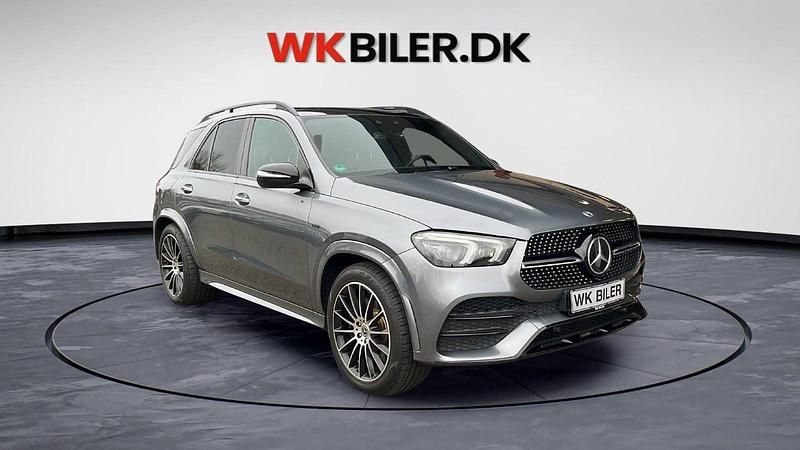 Gråmetal Brugt 2020 Mercedes GLE350 AMG line SUV | 789.900 kr. - Billede 1/4