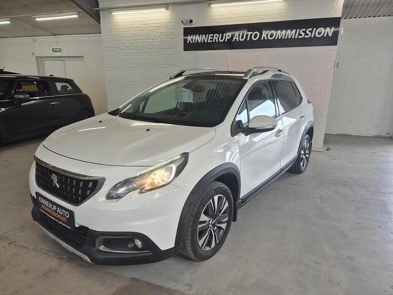 Hvid metal Brugt 2017 Peugeot 2008 Desire Sky SUV | 89.900 kr. (Fair pris) - Billede 1/4