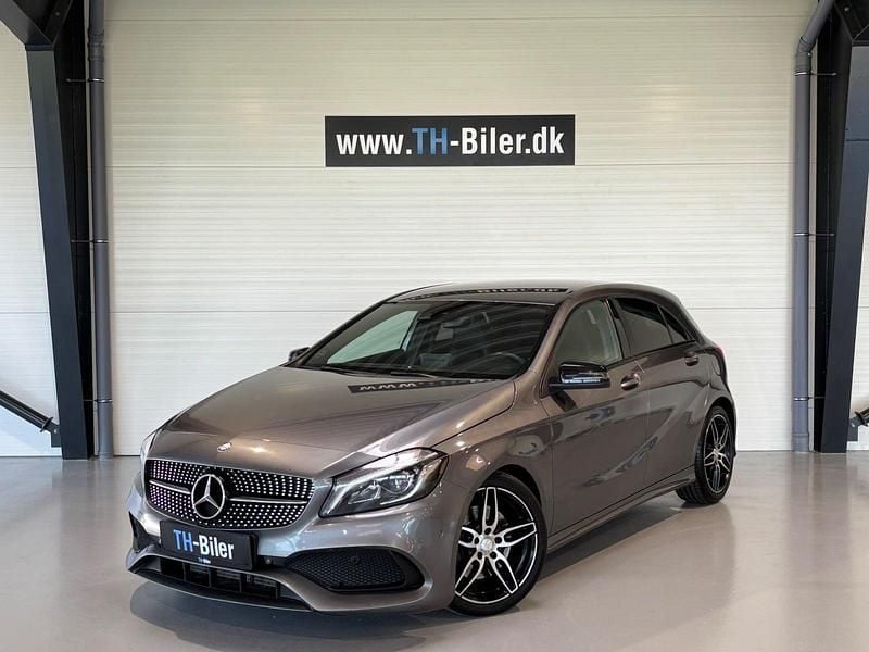 Brugt 2015 Mercedes A220 AMG line Hatchback | 124.900 kr. - Billede 1/4