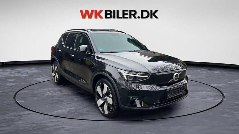 Sortmetal Brugt 2024 Volvo XC40 Ultimate SUV | 359.000 kr. (Fair pris) - Billede 1/4