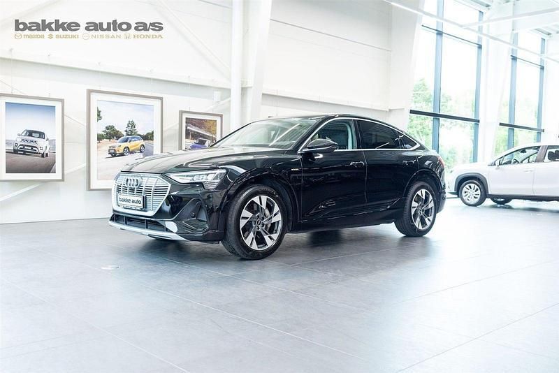 Sortmetal Brugt 2022 Audi e-tron S-Line SUV | 289.900 kr. - Billede 1/4