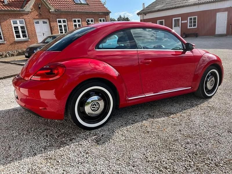 Brugt VW Beetle Design 105 HK (77 kW) 2014 Rød Hatchback