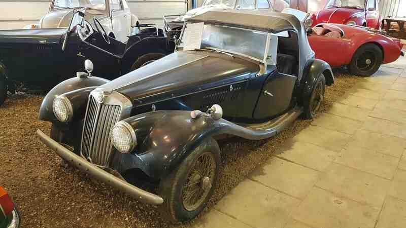Sort Brugt 1954 MG TF Cabriolet | 97.000 kr. - Billede 1/4
