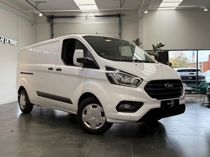 Hvidmetal Brugt 2019 Ford Transit Custom Ambiente Van | 104.799 kr. - Billede 1/4
