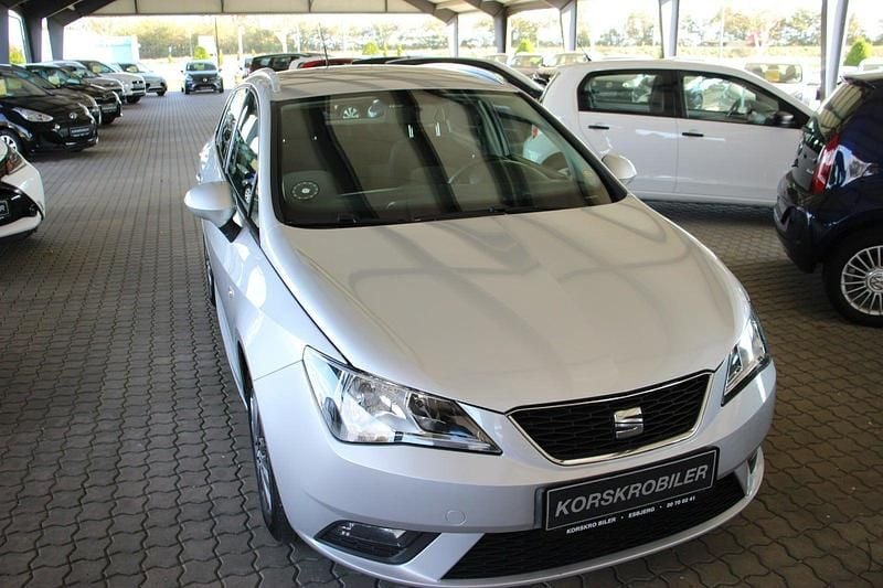 Brugt Seat Ibiza ST Style 105 HK (77 kW) 2015 Sølvmetal Stationcar