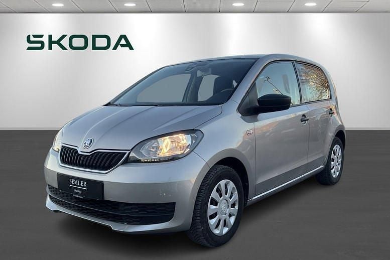 Sølvmetal Brugt 2019 Skoda Citigo Fresh Hatchback | 89.900 kr. (Lidt for dyr) - Billede 1/4