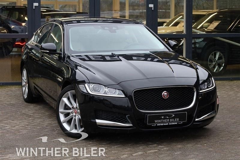 Brugt Jaguar XF Portfolio 340 HK (250 kW) 2017 Sort Sedan