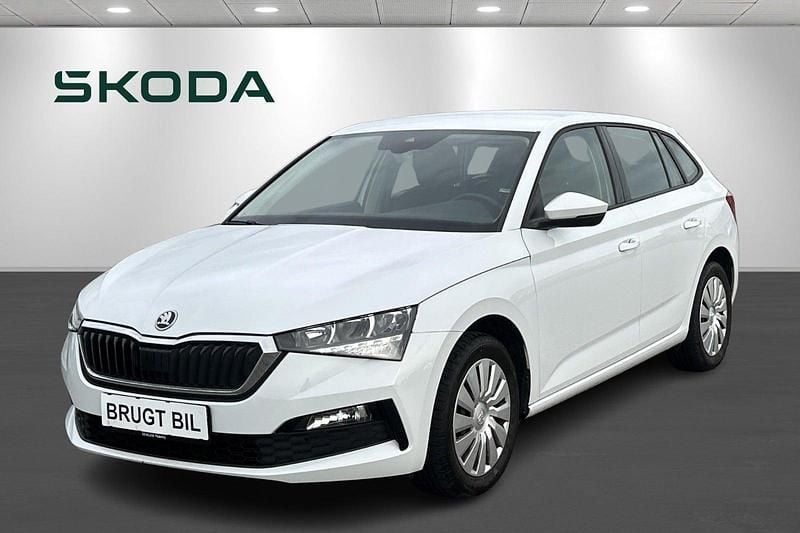 Hvidmetal Brugt 2021 Skoda Scala Tour Hatchback | 189.900 kr. (Fair pris) - Billede 1/4