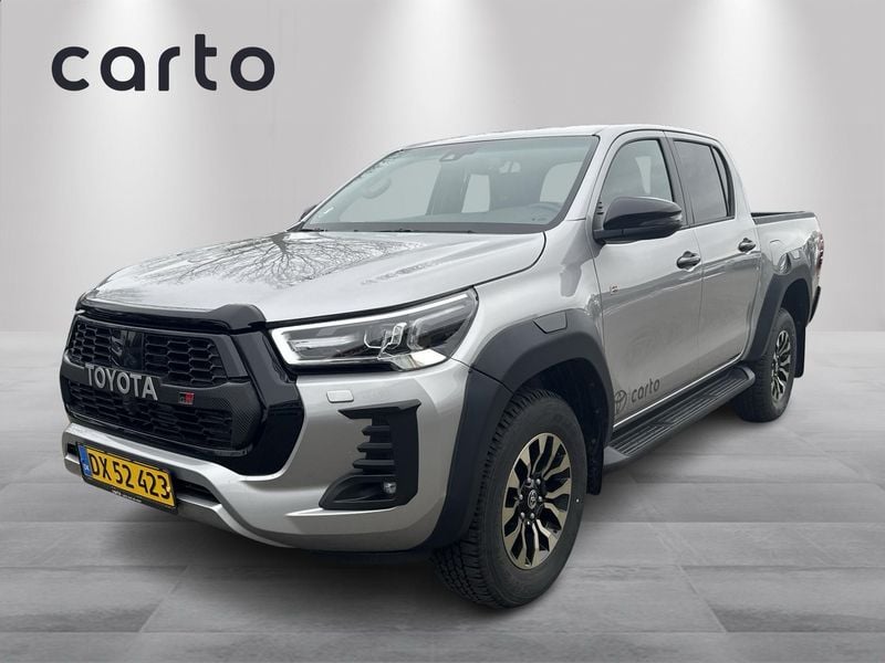 Zircon silver Brugt 2023 Toyota HiLux Sport Afhentning | 419.260 kr. - Billede 1/4