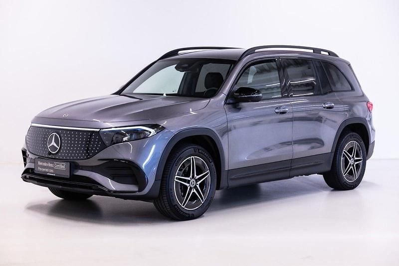 Farve: gråmetal Brugt 2024 Mercedes EQB250+ AMG SUV | 384.900 kr. (Dyr) - Billede 1/4