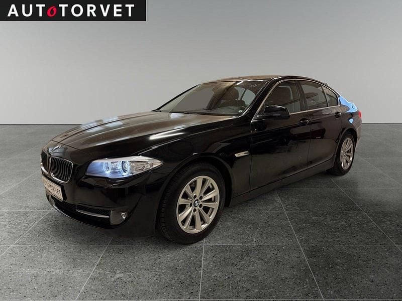 Sort Brugt 2014 BMW 520 Sedan | 119.700 kr. (Fair pris) - Billede 1/4