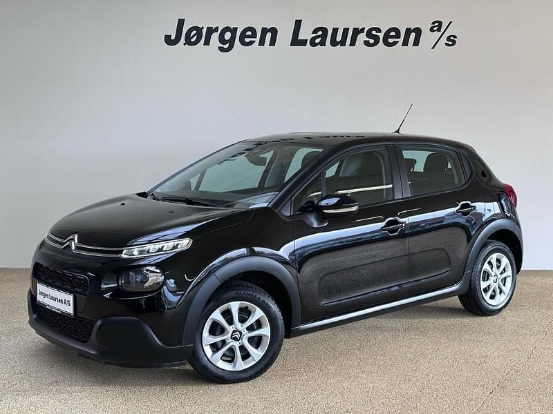 Sortmetal Brugt 2020 Citroën C3 PureTech Hatchback | 94.800 kr. (Fair pris) - Billede 1/4