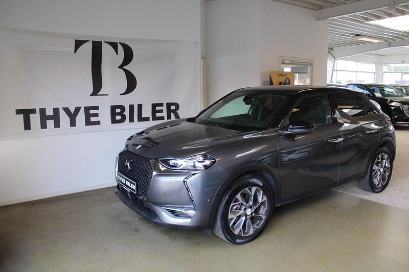 Gråmetal Brugt 2022 DS Automobiles DS3 Crossback E-Tense SUV | 134.900 kr. (Fair pris) - Billede 1/4