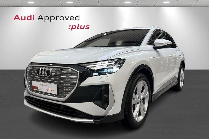 Hvidmetal Brugt 2024 Audi Q4 e-tron S-Line SUV | 464.900 kr. (Dyr) - Billede 1/4