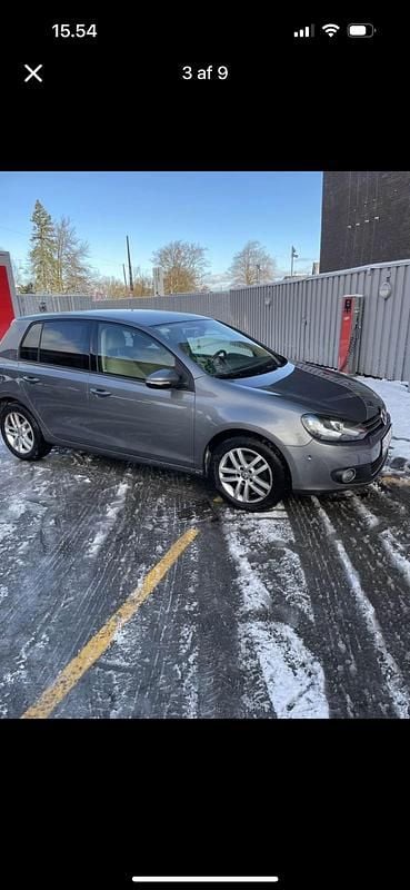 koksgrå Brugt 2011 VW Golf VI Highline Hatchback | 38.000 kr. (God pris) - Billede 1/8