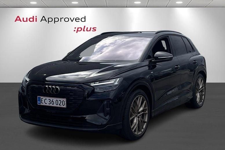 Sortmetal Brugt 2024 Audi Q4 e-tron SUV | 449.900 kr. - Billede 1/4