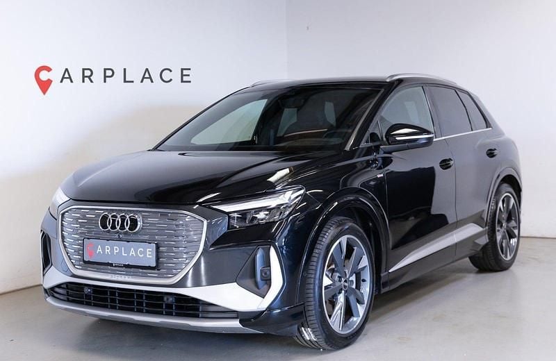 Brugt Audi Q4 e-tron S-Line 150 kW (204 HK) 2023 Sortmetal SUV