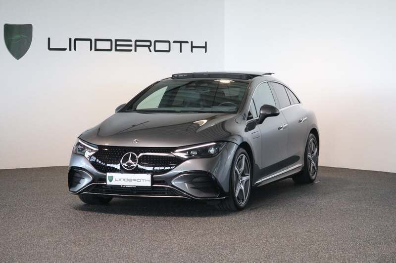 Gråmetal Brugt 2022 Mercedes EQE350 AMG line Sedan | 490.000 kr. (God pris) - Billede 1/4