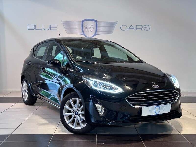 Sortmetal Brugt 2019 Ford Fiesta Titanium Hatchback | 114.900 kr. (Fair pris) - Billede 1/4