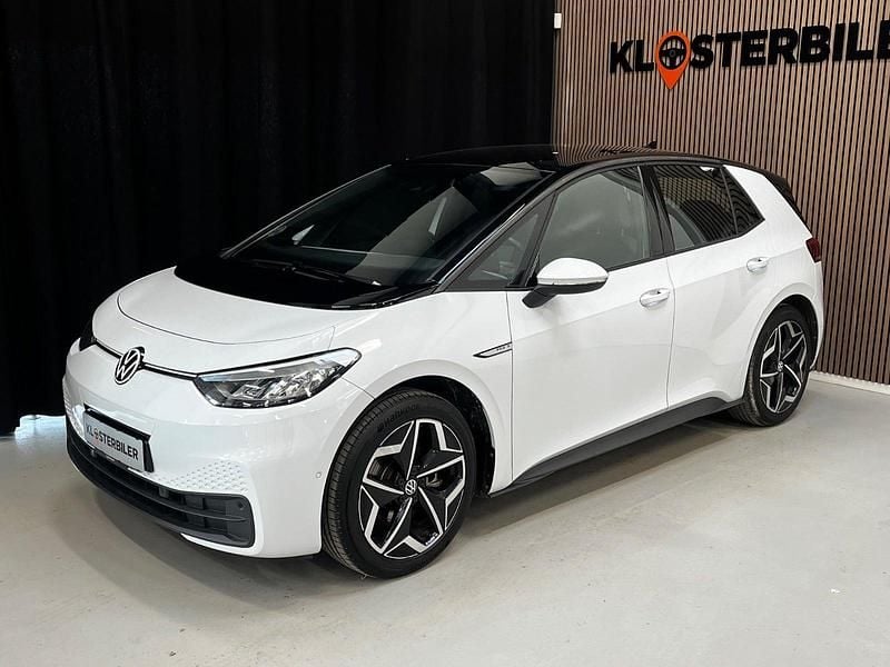 Hvid Brugt 2022 VW ID.3 Pro Hatchback | 199.700 kr. (Fair pris) - Billede 1/4