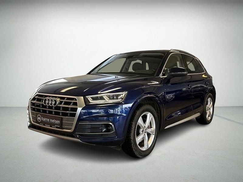 Blåmetal Brugt 2018 Audi Q5 Sport SUV | 309.900 kr. (God pris) - Billede 1/4
