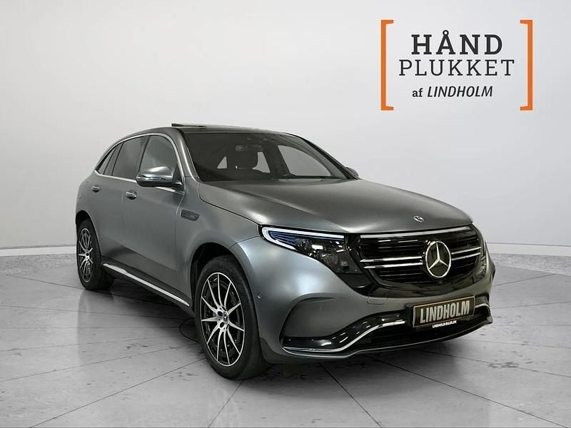 Grå Brugt 2022 Mercedes EQC400 AMG line SUV | 379.900 kr. (Fair pris) - Billede 1/3