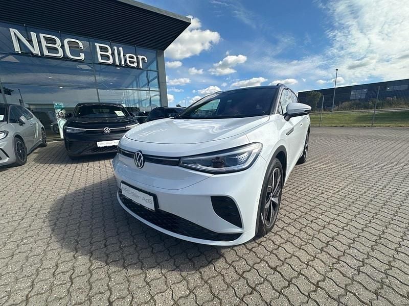 Hvid Brugt 2022 VW ID.4 GTX SUV | 254.780 kr. (Fair pris) - Billede 1/4