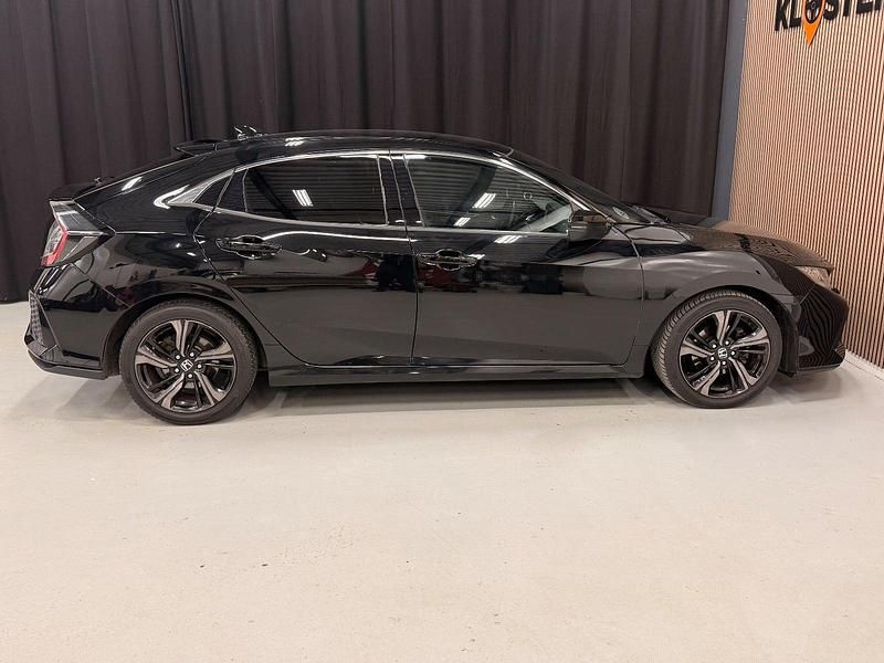 Brugt Honda Civic Elegance 129 HK (94 kW) 2017 Sortmetal Hatchback