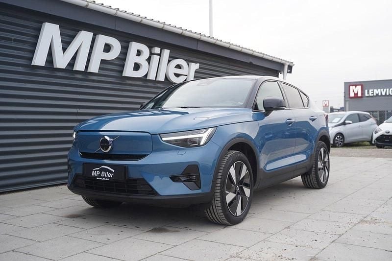 Blåmetal Brugt 2024 Volvo EC40 Ultra SUV | 339.900 kr. (Dyr) - Billede 1/4