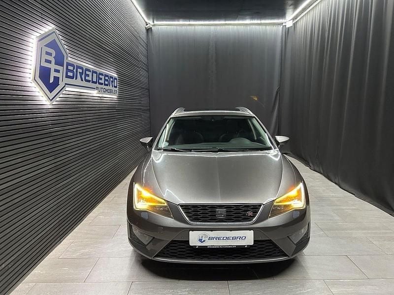 Brugt Seat Leon ST FR 184 HK (135 kW) 2014 Grå Stationcar