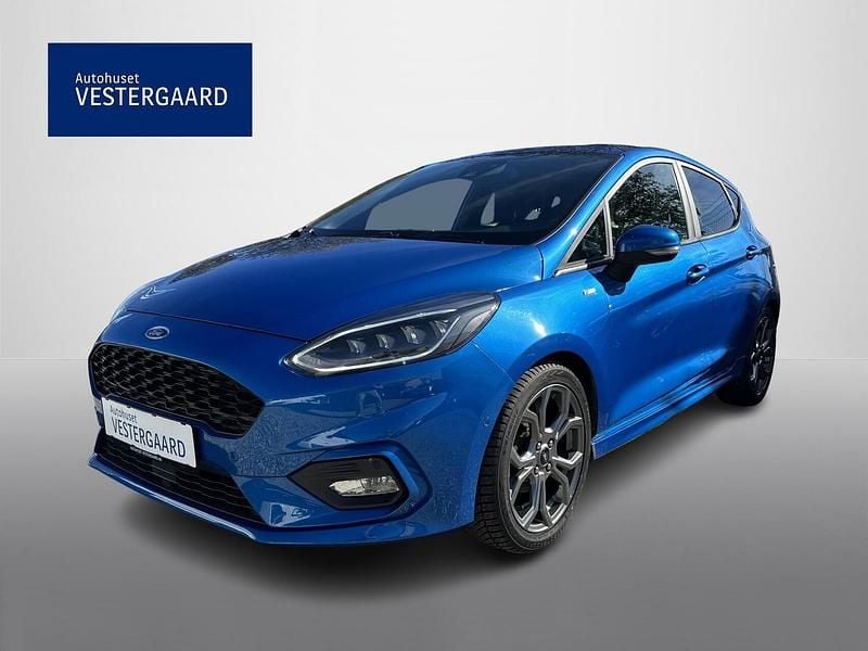 Blå Brugt 2019 Ford Fiesta ST-Line X Hatchback | 124.900 kr. (Fair pris) - Billede 1/4