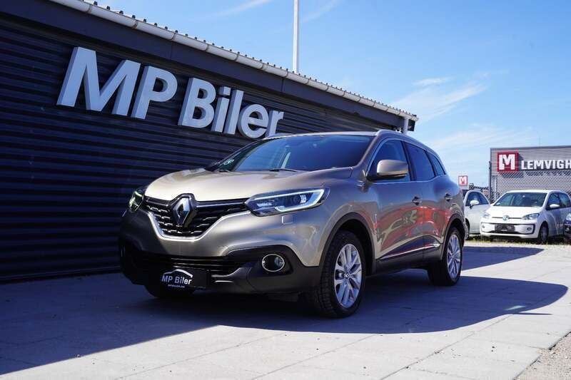 Beigemetal Brugt 2016 Renault Kadjar Zen SUV | 119.900 kr. (Fair pris) - Billede 1/4