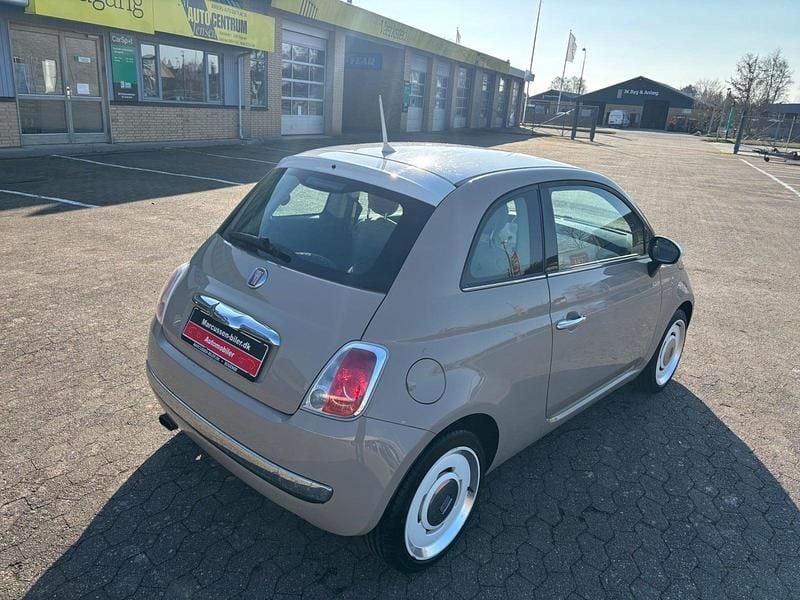 Brugt Fiat 500 Lounge 80 HK (58 kW) 2015 Beige