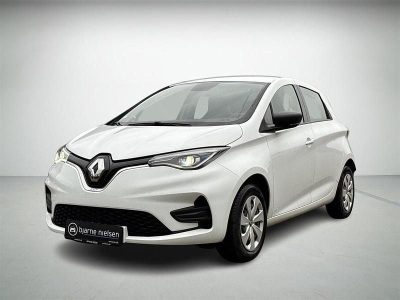 Hvid Brugt 2021 Renault Zoe Life Hatchback | 99.900 kr. (God pris) - Billede 1/4