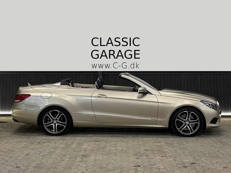 Brugt Mercedes E400 333 HK (244 kW) 2014 Guld Cabriolet