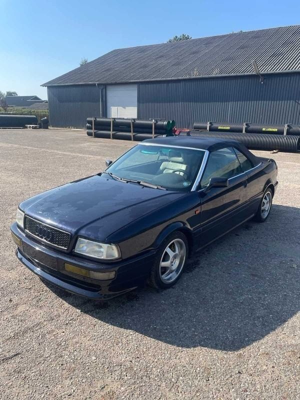 Blå Brugt 1998 Audi Cabriolet Cabriolet | 45.000 kr. - Billede 1/4