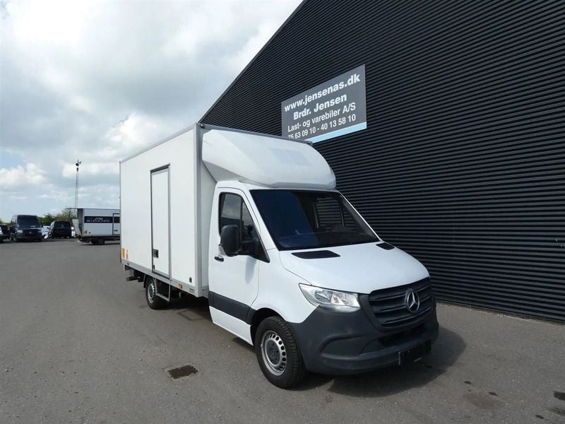 Hvid Brugt 2020 Mercedes Sprinter Van | 184.800 kr. - Billede 1/4