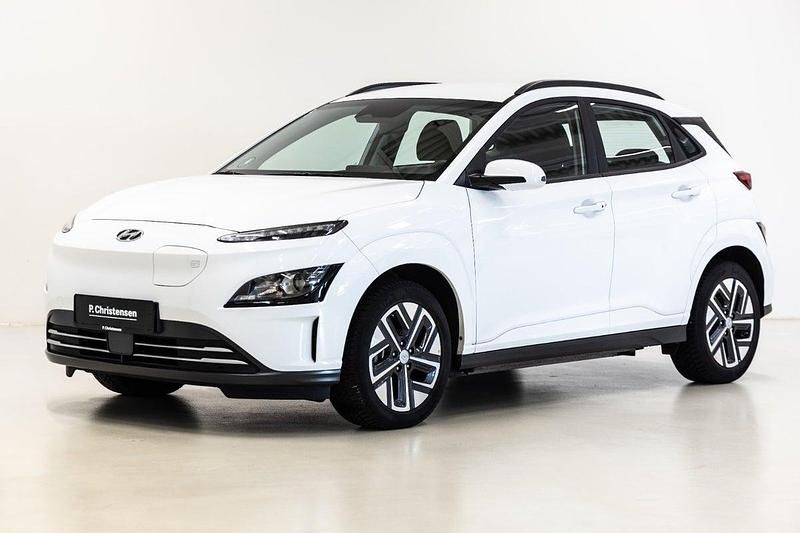 Farve: hvid Brugt 2022 Hyundai Kona Select SUV | 2.795 kr. - Billede 1/4