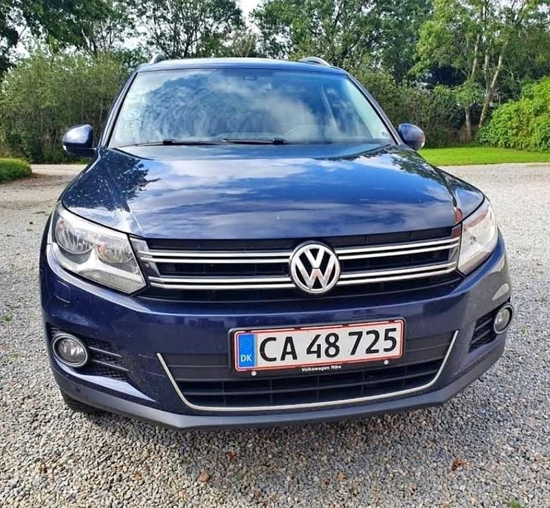 Blå Brugt 2013 VW Tiguan Sportline SUV | 120.000 kr. - Billede 1/4